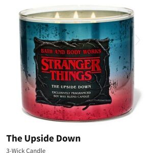 Bath and Body Works.  3-Wick Candle.  The Upside Down.  Brand New.